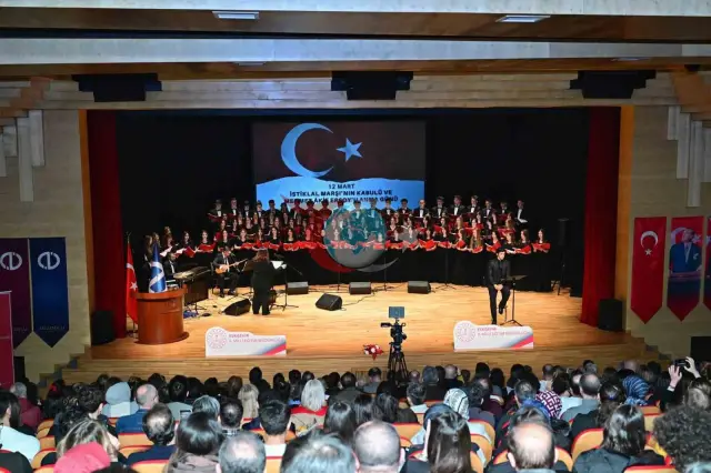 Eskişehir'de İstiklâl Marşı ve Mehmet Âkif Ersoy Anma Etkinliği