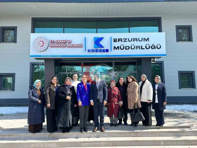 TOBB Erzurum Kadın Girişimciler Toplantısı KOSGEB'te Gerçekleştirildi