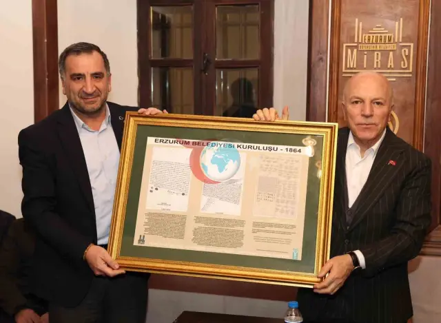 Erzurum Belediyesi'nin Tarihi Belgelerle Aydınlatıldı