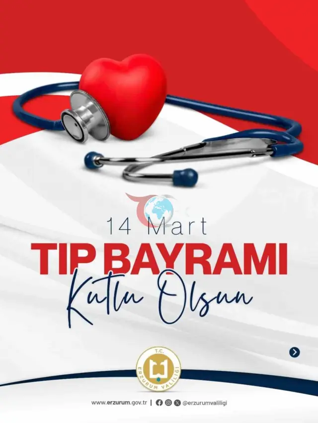Vali Baruş'tan Sağlık Çalışanlarına 14 Mart Mesajı