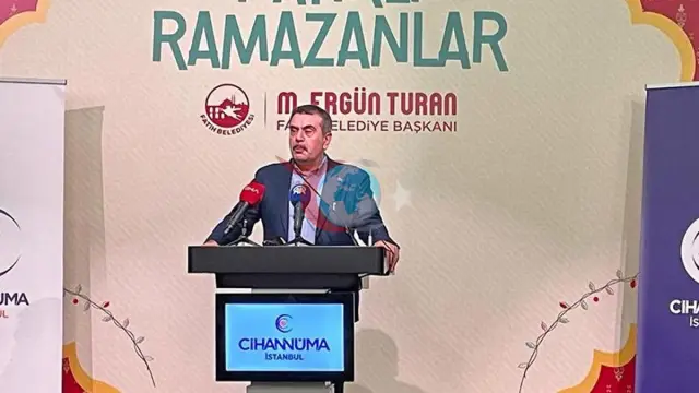 Bakan Yusuf Tekin, Cihannüma İstanbul Sahur Buluşması'na Katıldı
