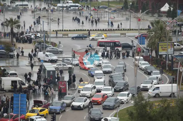 Samsun'da Trafikteki Araç Sayısı 541 Bini Geçti