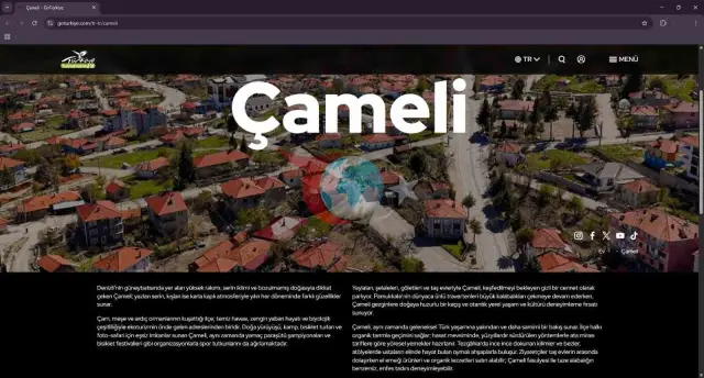 Çameli’nin Doğal Güzellikleri GoTürkiye Platformunda Yerini Aldı