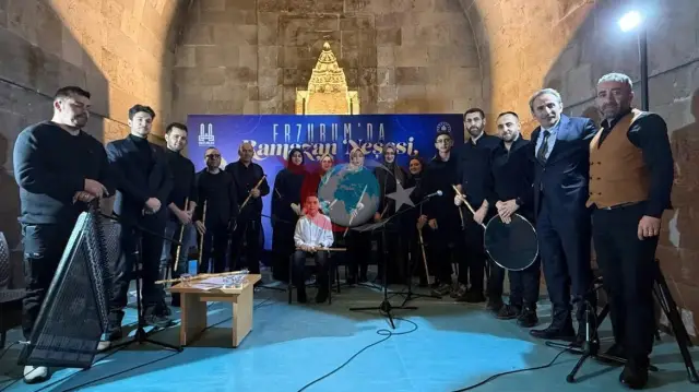 Yakutiye Medresesi'nde Neyin Büyüleyici Ezgileri Yankılandı