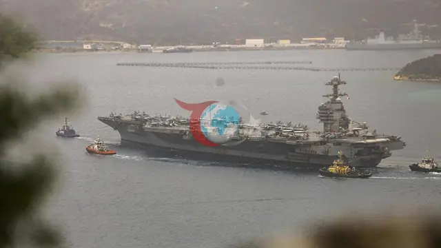 ABD'nin Uçak Gemisi USS Gerald R. Ford'un Konumu ve Durumu Açıklandı