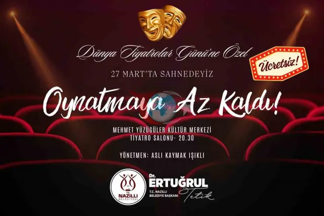 Nazilli Belediyesi’nden Özel Tiyatro Etkinliği