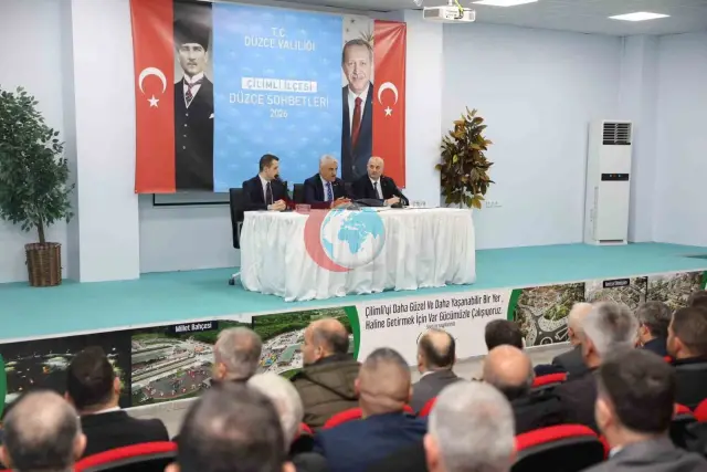 Düzce'nin İlerleme Adımları: Çilimli'de İkinci Sohbet Toplantısı
