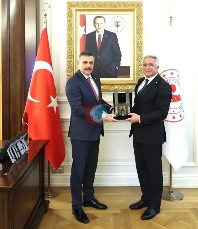 Baro Başkanı Öner'den İçişleri Bakanı Çiftçi'ye Anlamlı Ziyaret