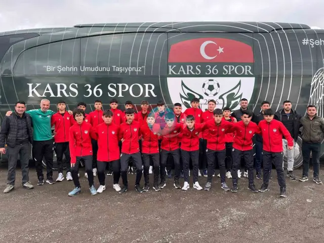 Kars 36 Spor U16 Ekibi, Türkiye Şampiyonası İçin Bingöl'e Gidiyor