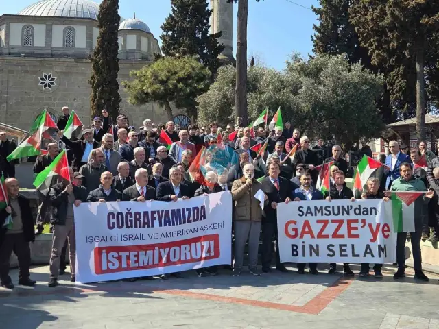 Samsun'dan Gazze'ye Destek: Bin Selam Gönderildi