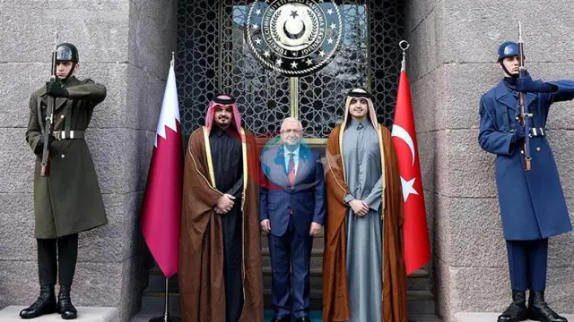 Bakan Güler, Katar Emiri'nin Kardeşlerini Ağırladı