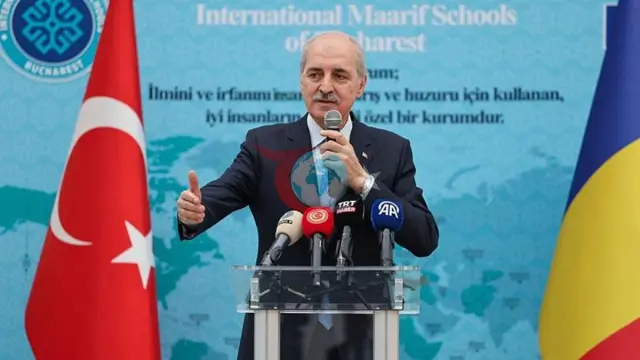 TBMM Başkanı Kurtulmuş, Bükreş'te Türk Toplumuyla Buluştu