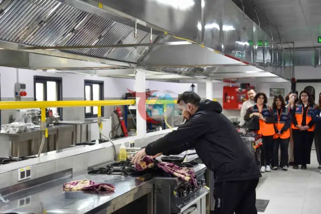 BŞEÜ'de Yangın Güvenliği Eğitimi Gerçekleştirildi