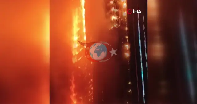 Çin'de Yüksek Katlı Binada Yaşanan Yangın: 1 Ölü, 25 Yaralı