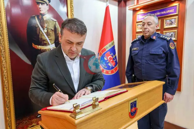 Vali Sözer Bilecik’te Jandarma Komutanlığı'nı Ziyaret Etti
