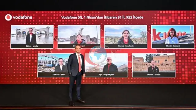 Vodafone Türkiye'de 5G Hizmetini 81 İl ve 922 İlçeye Taşıyor