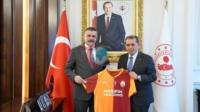 Galatasaray Başkanı Dursun Özbek'ten İçişleri Bakanı Mustafa Çiftçi'ye Özel Ziyaret