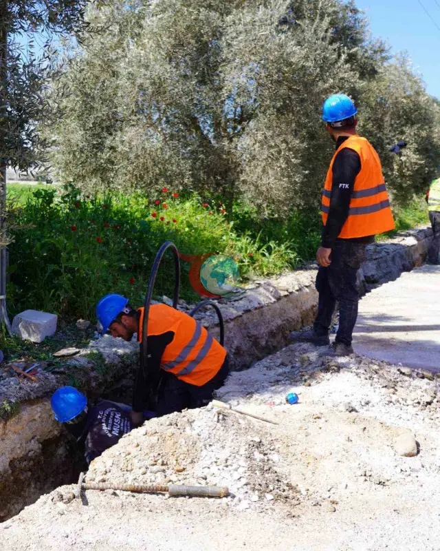 Kemikler Mahallesi'nin Su Hattı Modernize Edildi
