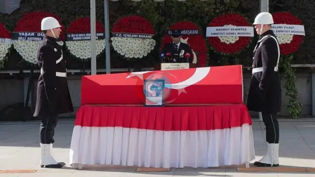 İstanbul Emniyet Müdürlüğü'nde Şehit Polis Mustafa Aydın İçin Anma Töreni