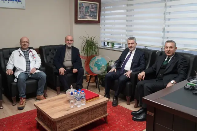 Trabzon Valisi Şahin, Özel İmperial Hastanesi’ni Ziyaret Etti