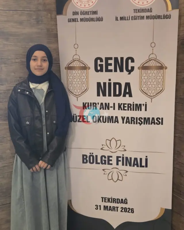 Kur'an-ı Kerim'i Güzel Okuma Yarışmasında Bölge Birincisi Ayşe Betül Yıldırım Oldu