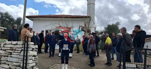 Yatağan'da Kıbrıs Gazisi Hüseyin Meşealan'a Veda