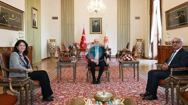 Kurtulmuş, İmralı Heyeti ile Buluştu