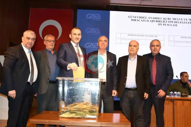 Güneydoğu Anadolu Kuru Meyve Birliği'nde Yeni Yönetim Dönemi Başladı