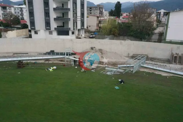 Osmaniye'de Yeni Stadyum İnşaatı Hızla İlerliyor: 7 Ocak Stadyumu %35 Tamamlandı