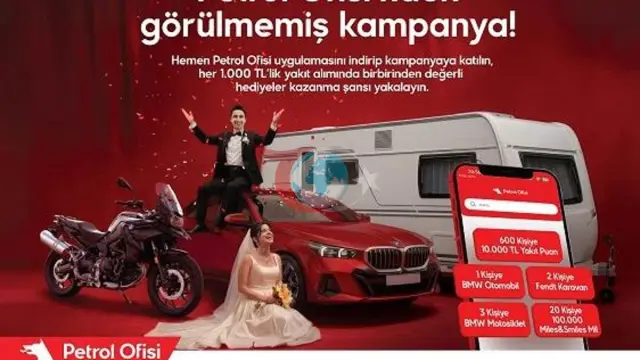 Petrol Ofisi'nden Bin TL'lik Yakıt Alımına Özel Çekiliş Kampanyası