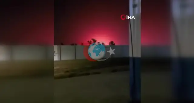 Irak'ta Buzurgan Petrol Sahasına Yapılan İHA Saldırısı
