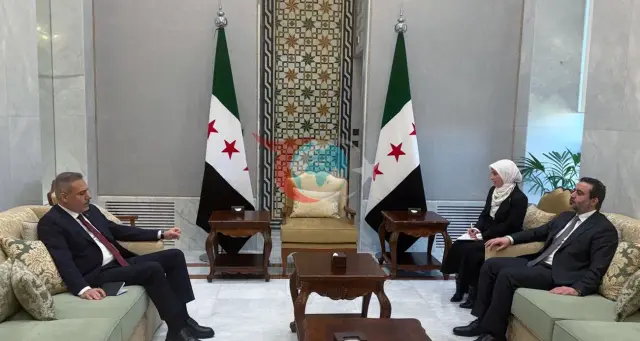 Fidan ve Şeybani Şam'da Diplomatik Görüşme Gerçekleştirdi
