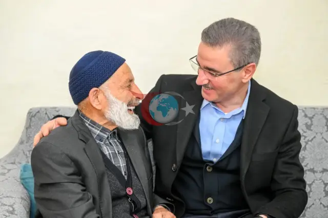 Vali Aydın Baruş ve Eşi, Vefa Buluşmalarına Devam Ediyor