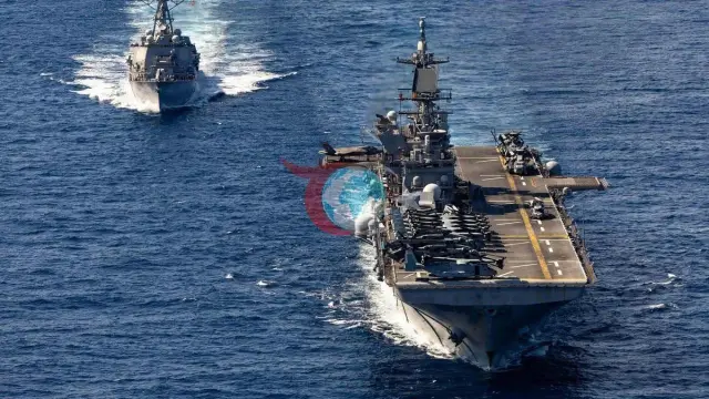 İran'dan ABD'ye Şok Saldırı: USS Tripoli Amfibi Hücum Gemisi Hedef Alındı