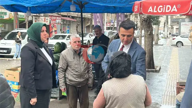 Kaymakam Özdemir, Bağlar'da Esnaf ve Halkla Buluştu