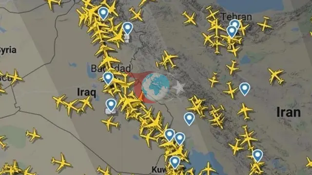 Irak Hava Sahası Yeniden Açıldı: Sivil Uçuşlar Başladı