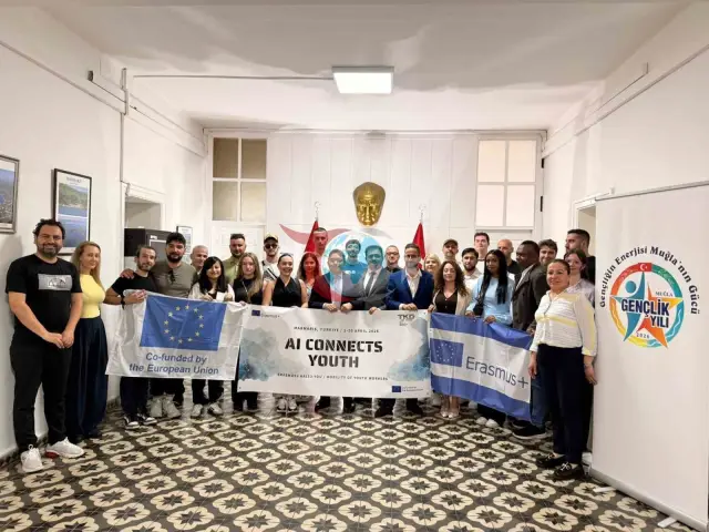 Kaymakam Kaya, Erasmus Proje Ekibini Konuk Etti