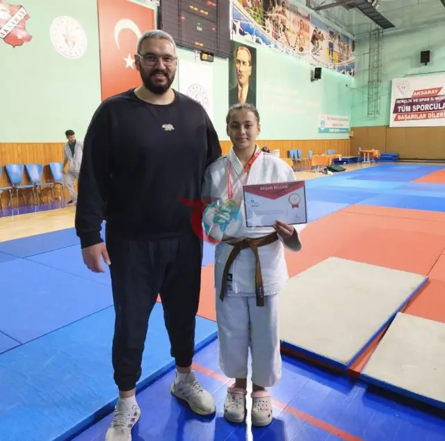 Kayserili Judocular Aksaray’dan Çifte Madalya ile Döndü