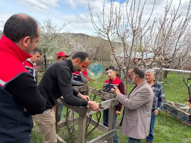 Kağızman’da Meyvecilik Eğitim Çalışmaları Hız Kesmeden Devam Ediyor