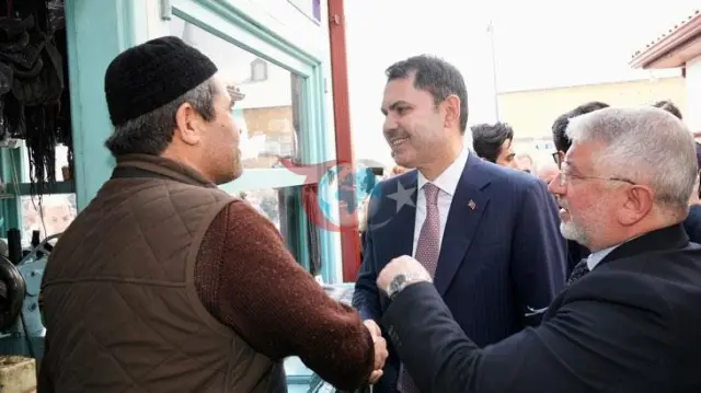 Bakan Kurum Çorum'da Esnaf Ziyaretinde Bulundu