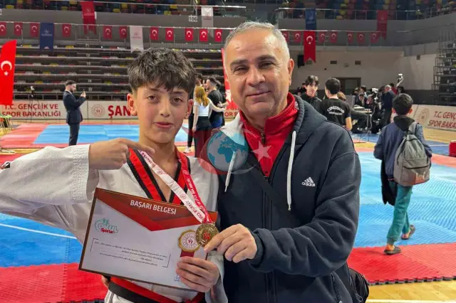 Arabanlı Genç Sporcu Öztürk Taekwondo Şampiyonu Oldu