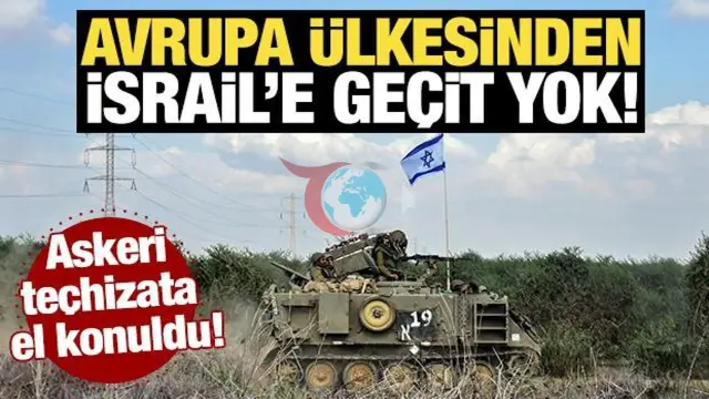 Belçika'da Askeri Teçhizat Operasyonu: İsrail'e Gönderim Engellendi