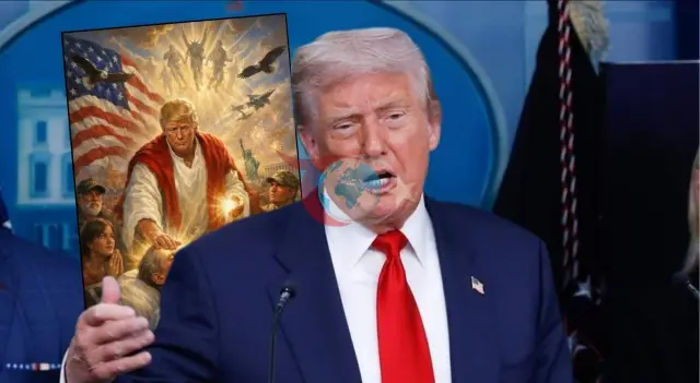 Trump, Papa 14. Leo'yu Eleştirdi: Kendini Hz. İsa Gibi Resmetti