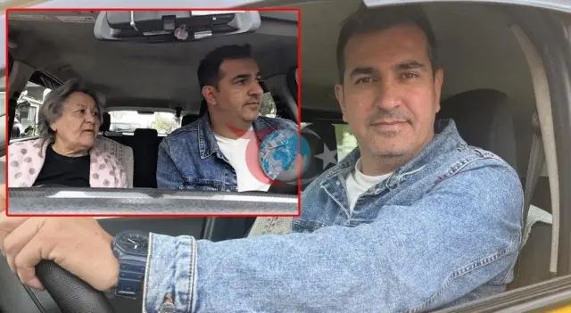 İzmir'de Yaşlı Kadına Yardım Eli Uzatan Taksici Gönülleri Kazandı