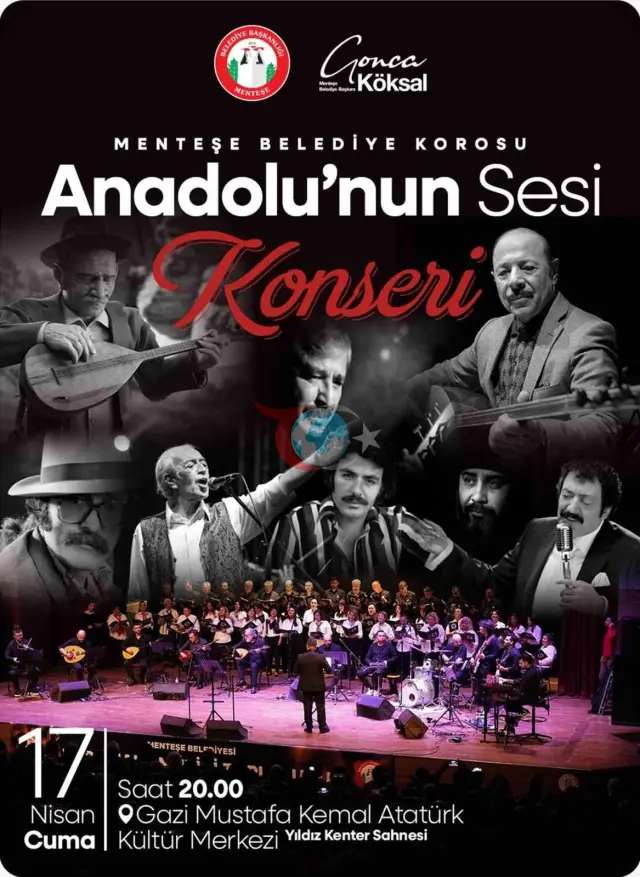 Menteşe'de 'Anadolu'nun Sesi' Konseri