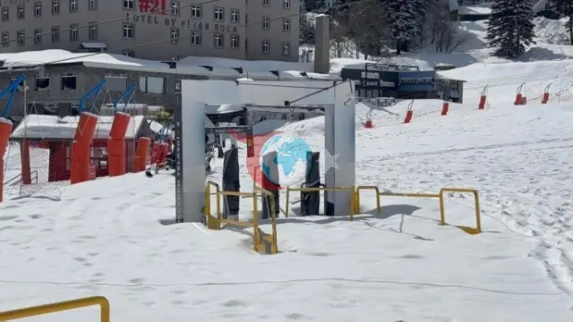 Uludağ'da Bahar Ortasında Kar Sürprizi: Otellerin Çoğu Kapalı!