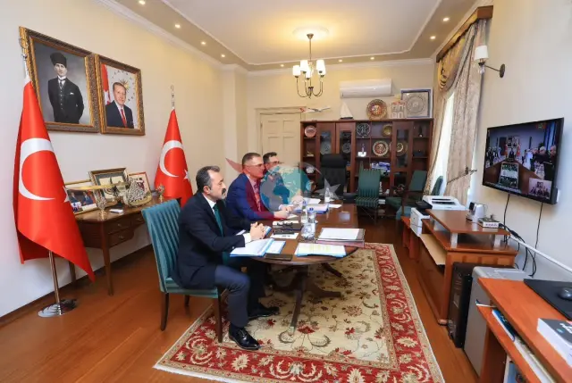 Vali Akbıyık, İçişleri Bakanlığı'nın Güvenlik Toplantısında Yer Aldı