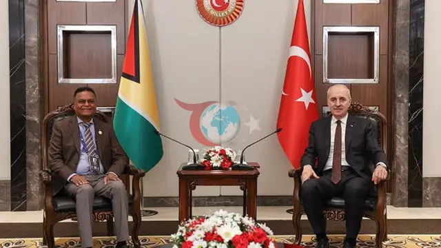TBMM Başkanı Kurtulmuş, Üç Ülkenin Meclis Başkanlarıyla Buluştu
