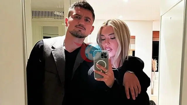 Cengiz Ünder ve Bilge Yenigül Nişan Yüzüklerini Taktı