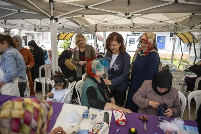 Mersin'de 'Evimiz Atölye' Projesiyle Kadınlar Üretime Destek Veriyor